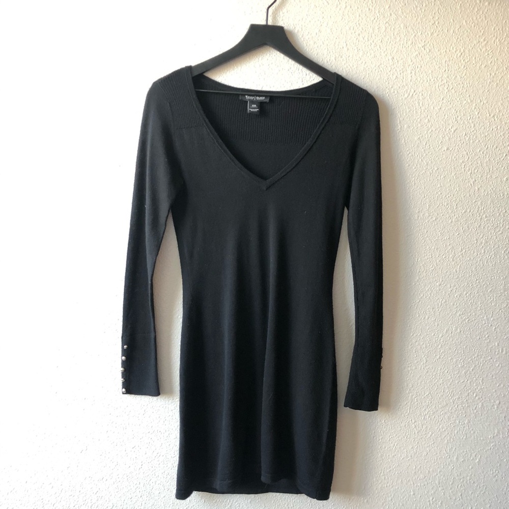 White House / Black Market Wool Knit Dress Sz XXS